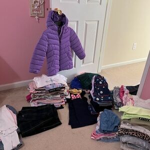 Bundle of girl clothes size 5-8